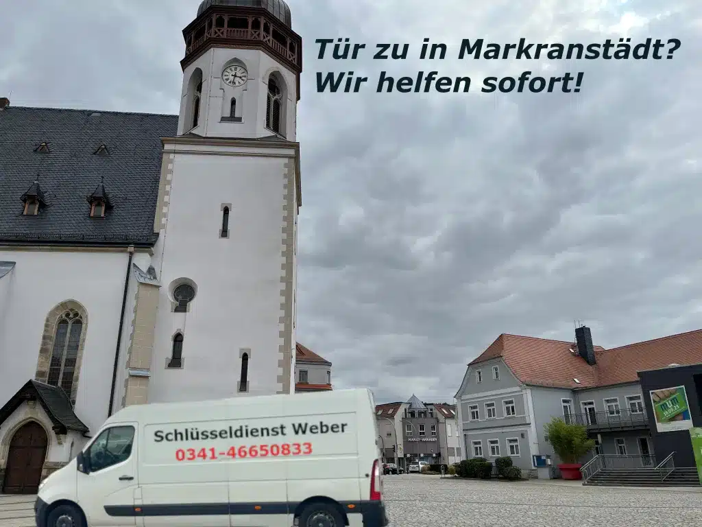 Markranstädter Markt Einsatzwagen